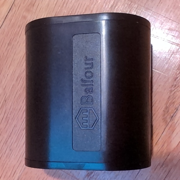 New Sterling Silver and faux-turquoise "clip on" earrings - Picture 3 of 3